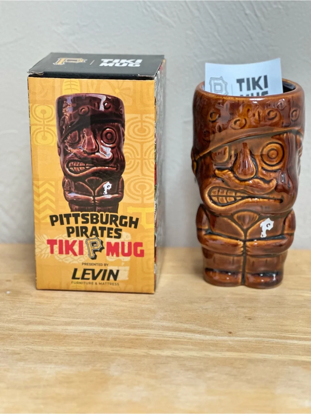 Pittsburgh Pirates LE SGA Hawaiian Tiki Mug